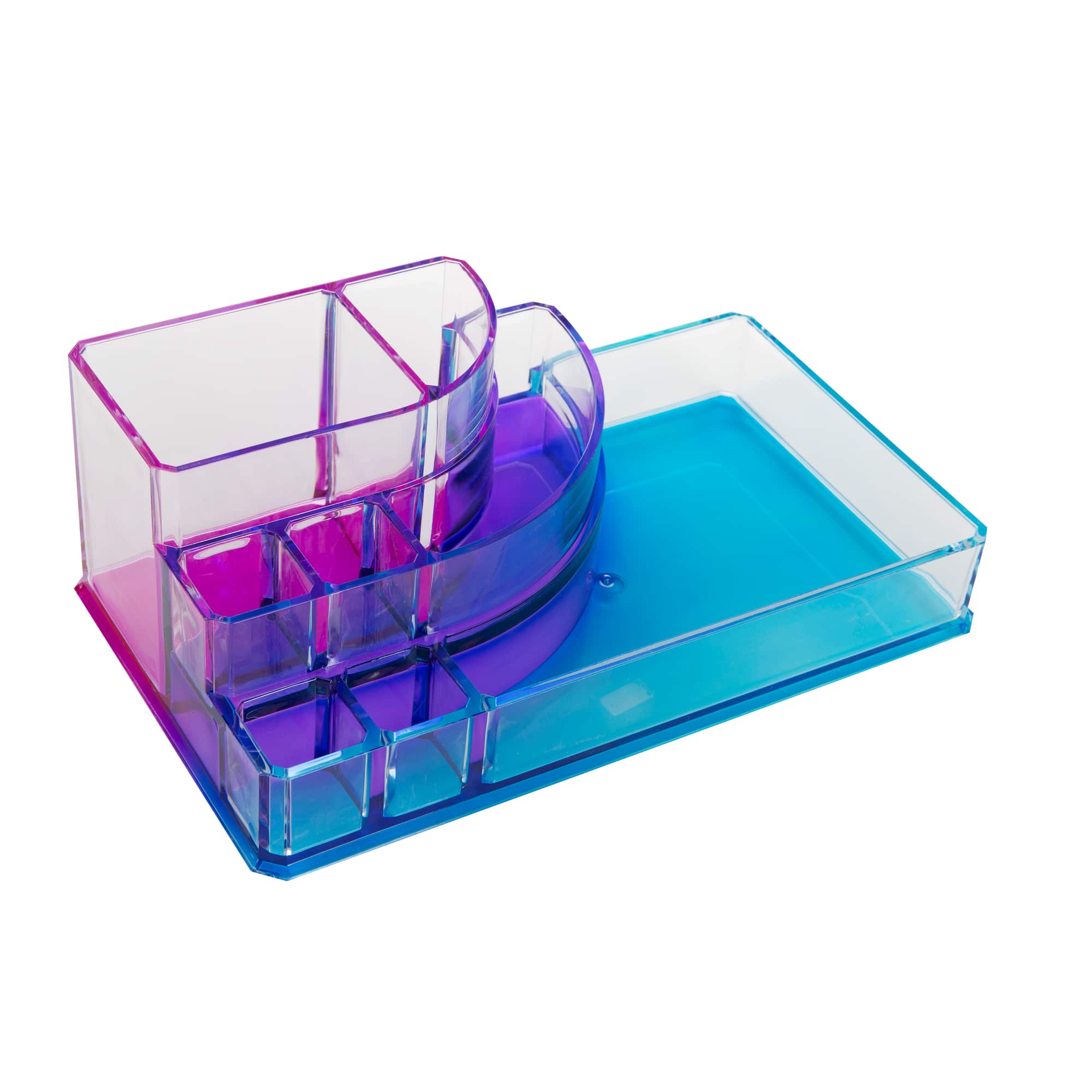 Simplify 8 Section Cosmetic & Jewelry Ombre Holder